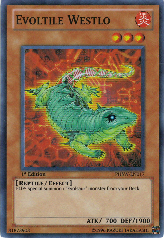 Evoltile Westlo [PHSW-EN017] Super Rare Yu-Gi-Oh!
