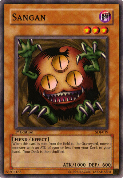 Sangan [SDJ-019] Common Yu-Gi-Oh!