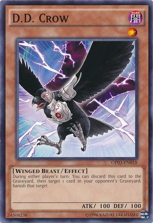 D.D. Crow [OP03-EN018] Common Yu-Gi-Oh!