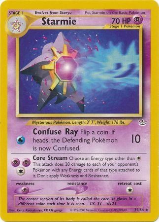 Starmie (25/64) [Neo Revelation Unlimited] Pokémon