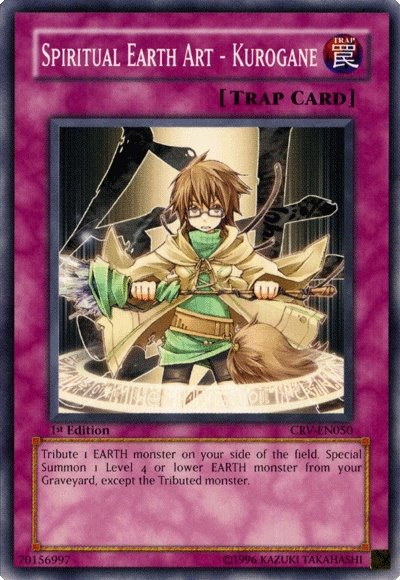 Spiritual Earth Art - Kurogane [CRV-EN050] Common Yu-Gi-Oh!