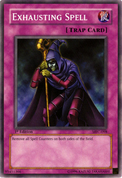 Exhausting Spell [MFC-098] Common Yu-Gi-Oh!