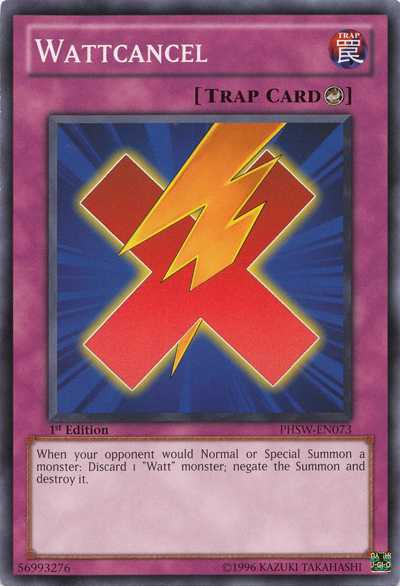 Wattcancel [PHSW-EN073] Common Yu-Gi-Oh!
