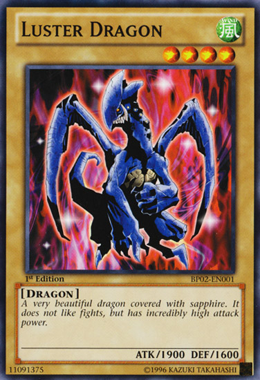 Luster Dragon [BP02-EN001] Mosaic Rare Yu-Gi-Oh!