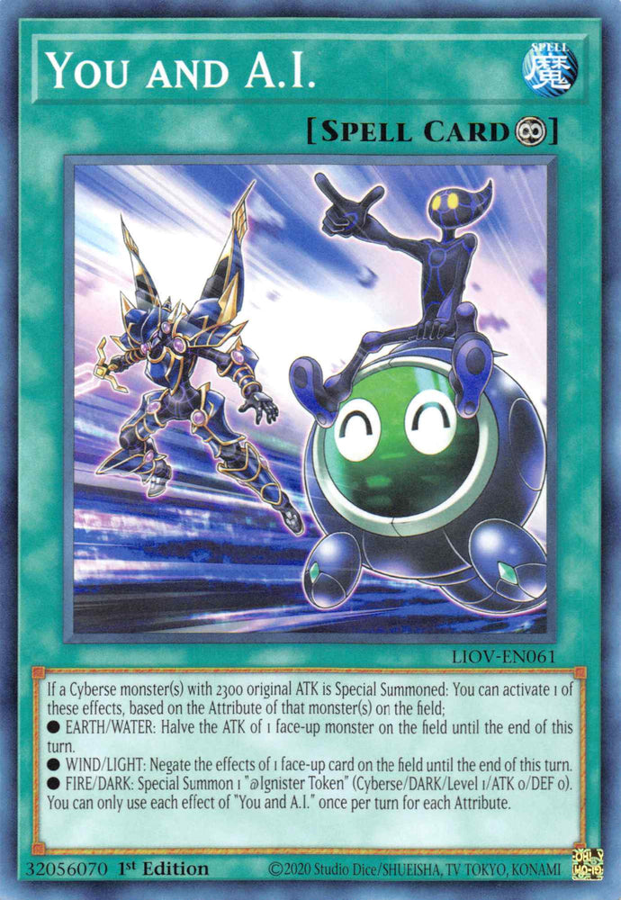 You and A.I. [LIOV-EN061] Common Yu-Gi-Oh!