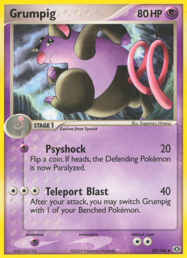 Grumpig (29/106) [EX: Emerald] Pokémon