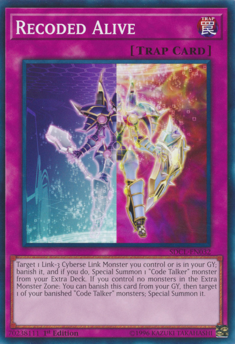 Recoded Alive [SDCL-EN032] Common Yu-Gi-Oh!