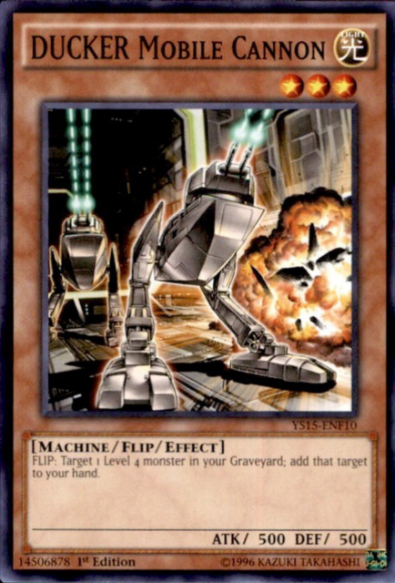 DUCKER Mobile Cannon [YS15-ENF10] Common Yu-Gi-Oh!