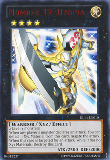 Number 39: Utopia (Red) [DL14-EN010] Rare Yu-Gi-Oh!