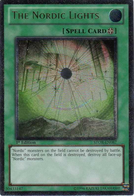 The Nordic Lights [STOR-EN087] Ultimate Rare Yu-Gi-Oh!