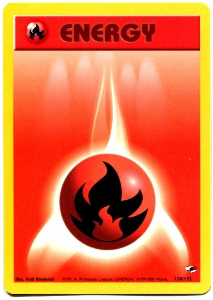 Fire Energy (128/132) [Gym Heroes Unlimited] Pokémon