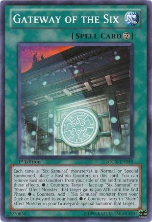 Gateway of the Six [LCGX-EN259] Common Yu-Gi-Oh!