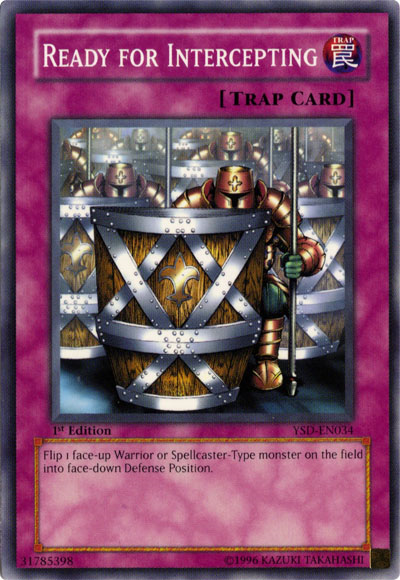 Ready for Intercepting [YSD-EN034] Common Yu-Gi-Oh!