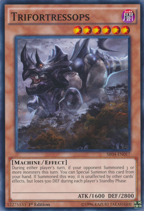 Trifortressops [SR04-EN017] Common Yu-Gi-Oh!