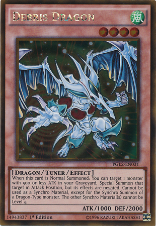 Debris Dragon [PGL2-EN031] Gold Rare Yu-Gi-Oh!