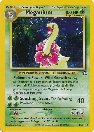 Meganium (11/111) [Neo Genesis Unlimited] Pokémon
