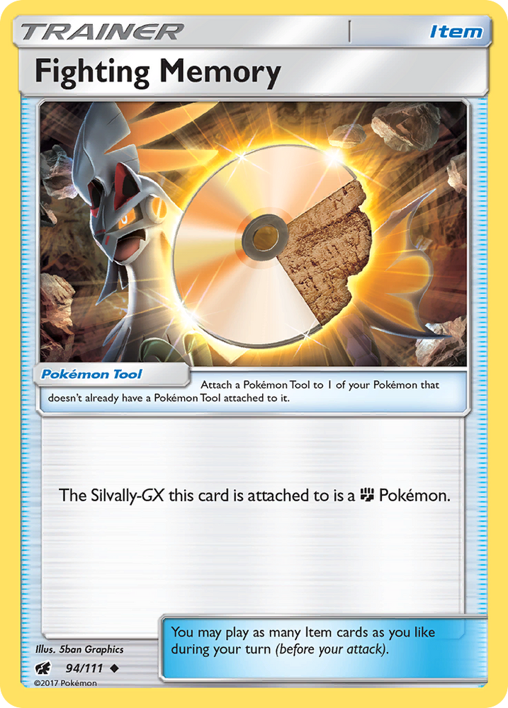 Fighting Memory (94/111) [Sun & Moon: Crimson Invasion] Pokémon