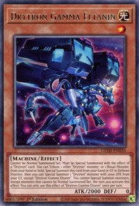 Drytron Gamma Eltanin [GEIM-EN026] Rare Yu-Gi-Oh!