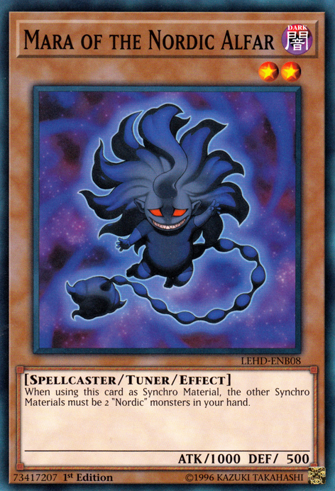 Mara of the Nordic Alfar [LEHD-ENB08] Common Yu-Gi-Oh!