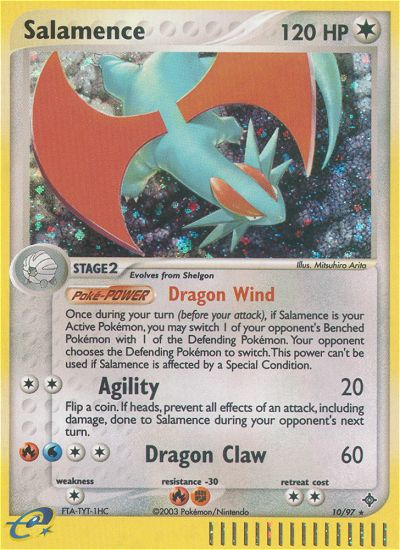Salamence (10/97) [EX: Dragon] Pokémon