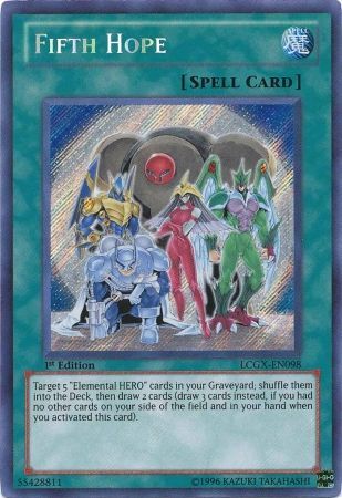 Fifth Hope [LCGX-EN098] Secret Rare Yu-Gi-Oh!