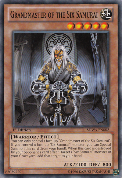 Grandmaster of the Six Samurai [SDWA-EN002] Common Yu-Gi-Oh!