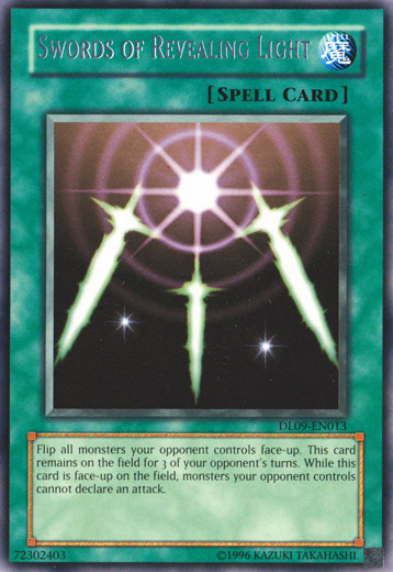 Swords of Revealing Light (Silver) [DL09-EN013] Rare Yu-Gi-Oh!