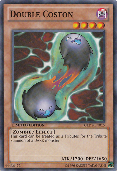 Double Coston [GLD5-EN015] Common Yu-Gi-Oh!
