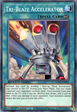 Tri-Blaze Accelerator [SGX1-ENH15] Common Yu-Gi-Oh!