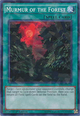 Murmur of the Forest [BP03-EN174] Shatterfoil Rare Yu-Gi-Oh!