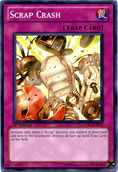 Scrap Crash [STBL-EN073] Common Yu-Gi-Oh!