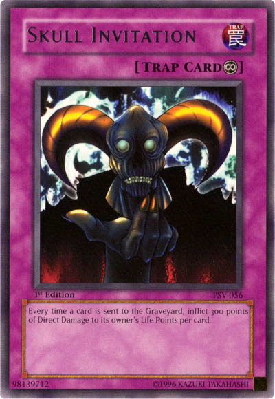 Skull Invitation [PSV-056] Rare Yu-Gi-Oh!