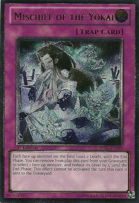 Mischief of the Yokai [STBL-EN089] Ultimate Rare Yu-Gi-Oh!