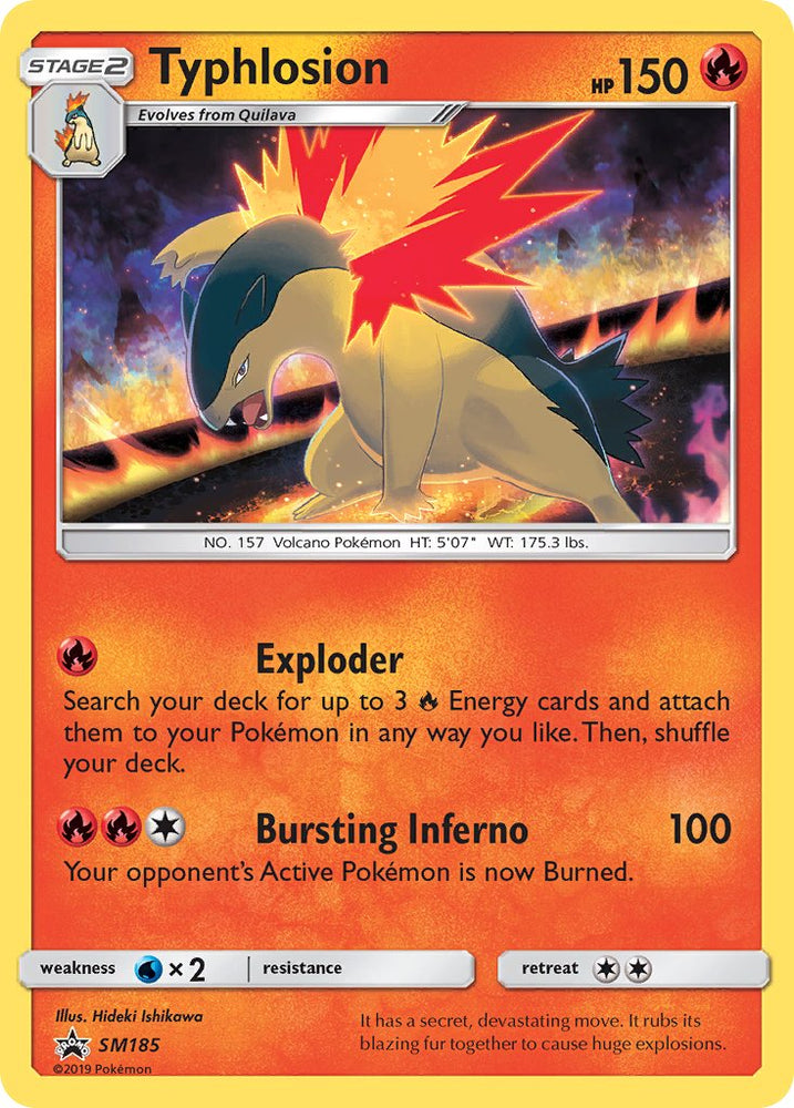Typhlosion (SM185) [Sun & Moon: Black Star Promos] Pokémon