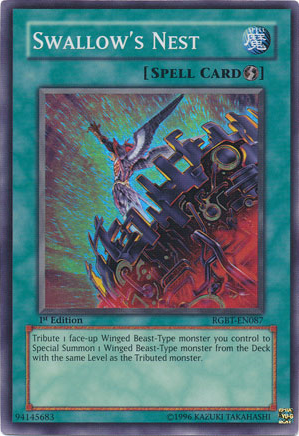 Swallow's Nest [RGBT-EN087] Super Rare Yu-Gi-Oh!