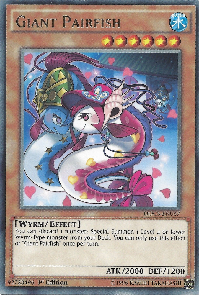 Giant Pairfish [DOCS-EN037] Rare Yu-Gi-Oh!