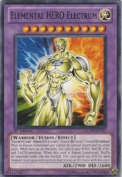 Elemental HERO Electrum [RYMP-EN017] Common Yu-Gi-Oh!