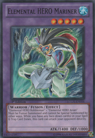 Elemental HERO Mariner [LCGX-EN054] Common Yu-Gi-Oh!