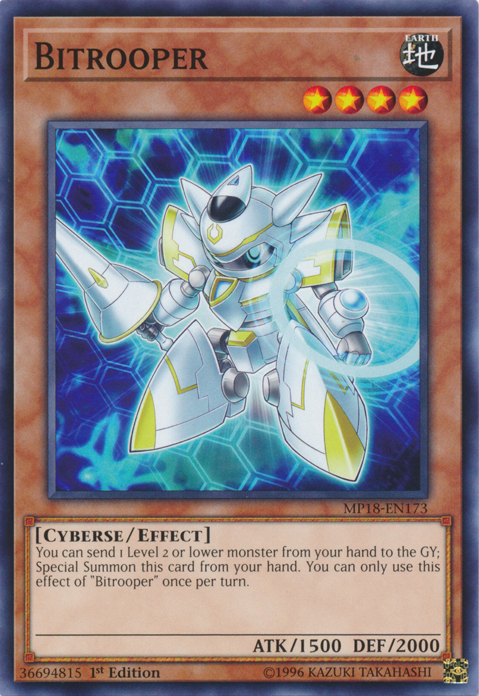 Bitrooper [MP18-EN173] Common Yu-Gi-Oh!
