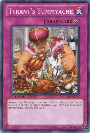 Tyrant's Tummyache [GENF-EN077] Common Yu-Gi-Oh!