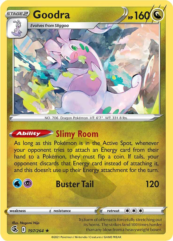 Goodra (197/264) [Sword & Shield: Fusion Strike] Pokémon