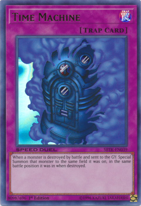 Time Machine [SBTK-EN039] Ultra Rare Yu-Gi-Oh!