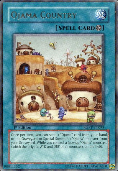Ojama Country [RGBT-EN098] Rare Yu-Gi-Oh!