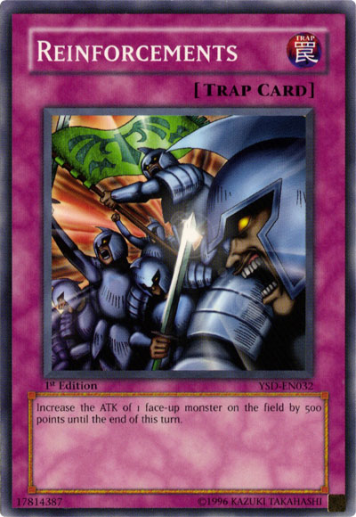 Reinforcements [YSD-EN032] Common Yu-Gi-Oh!