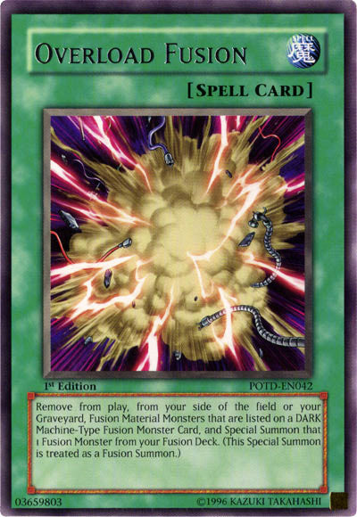 Overload Fusion [POTD-EN042] Rare Yu-Gi-Oh!