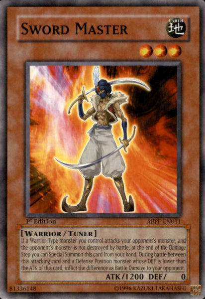 Sword Master [ABPF-EN011] Common Yu-Gi-Oh!