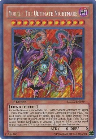Yubel - The Ultimate Nightmare [LCGX-EN199] Secret Rare Yu-Gi-Oh!