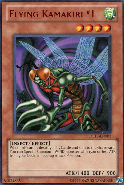 Flying Kamakiri 1 (Red) [DL13-EN003] Rare Yu-Gi-Oh!