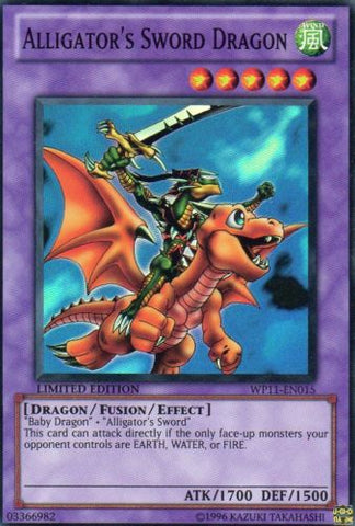 Alligator's Sword Dragon [WP11-EN015] Super Rare Yu-Gi-Oh!