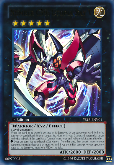 Number C39: Utopia Ray V [YS13-ENV01] Ultra Rare Yu-Gi-Oh!